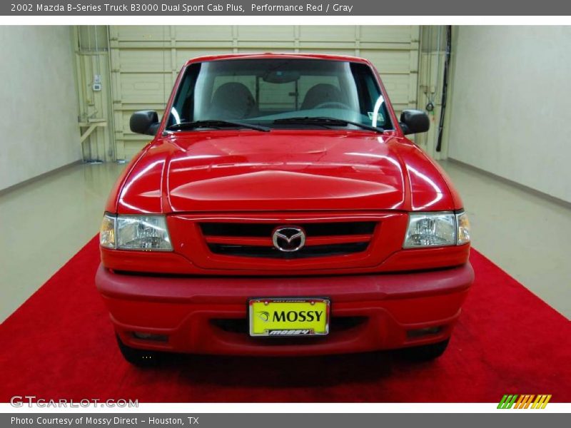 Performance Red / Gray 2002 Mazda B-Series Truck B3000 Dual Sport Cab Plus