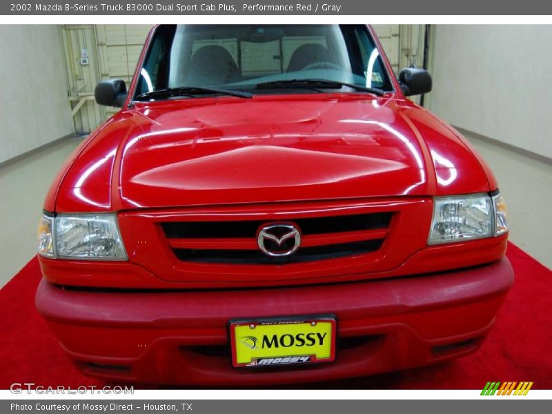 Performance Red / Gray 2002 Mazda B-Series Truck B3000 Dual Sport Cab Plus