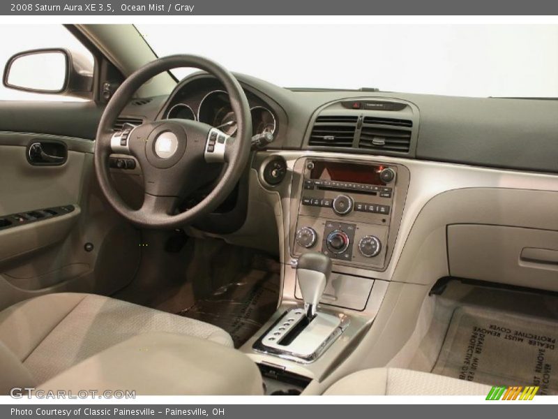 Ocean Mist / Gray 2008 Saturn Aura XE 3.5