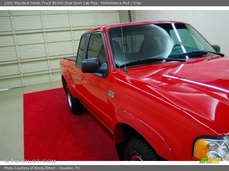 Performance Red / Gray 2002 Mazda B-Series Truck B3000 Dual Sport Cab Plus