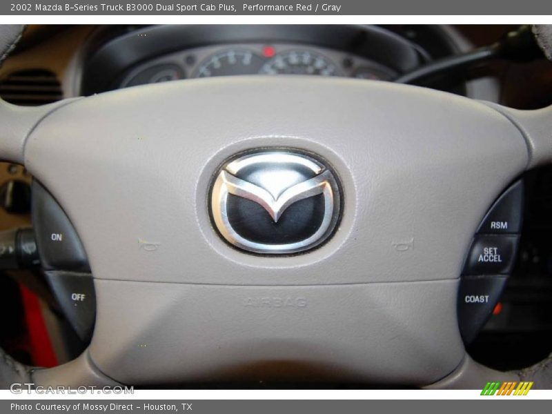 Performance Red / Gray 2002 Mazda B-Series Truck B3000 Dual Sport Cab Plus