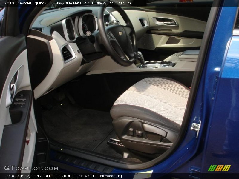 Navy Blue Metallic / Jet Black/Light Titanium 2010 Chevrolet Equinox LT