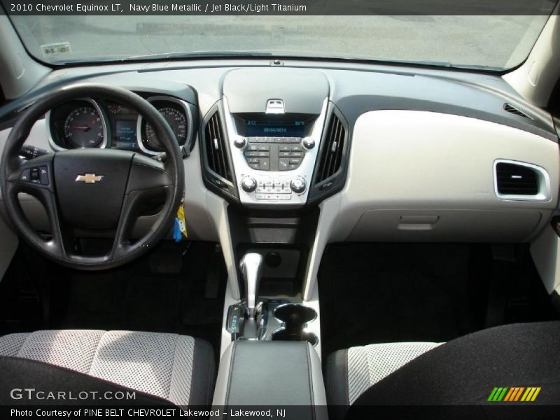 Navy Blue Metallic / Jet Black/Light Titanium 2010 Chevrolet Equinox LT