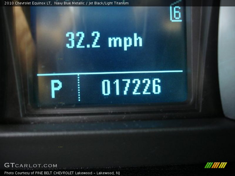 Navy Blue Metallic / Jet Black/Light Titanium 2010 Chevrolet Equinox LT