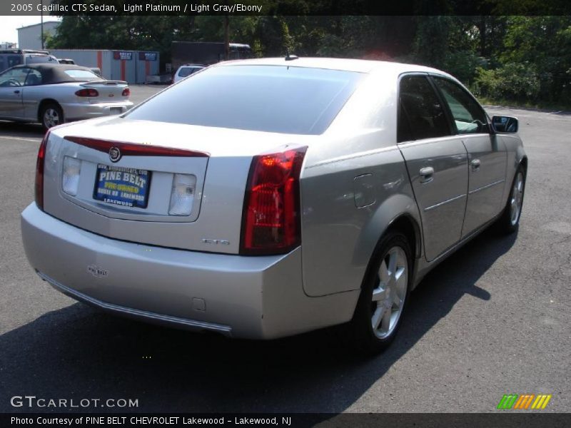 Light Platinum / Light Gray/Ebony 2005 Cadillac CTS Sedan