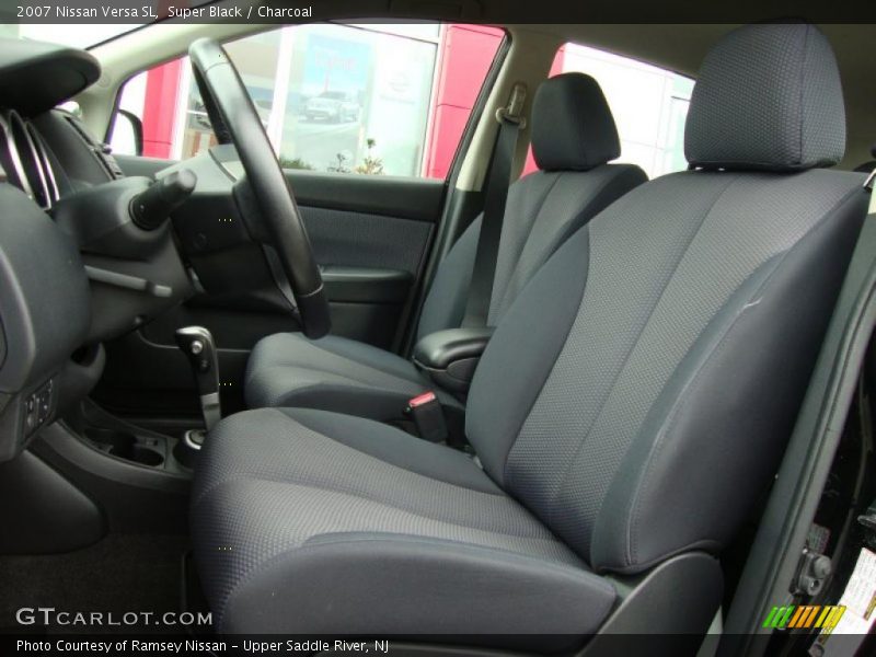 Super Black / Charcoal 2007 Nissan Versa SL
