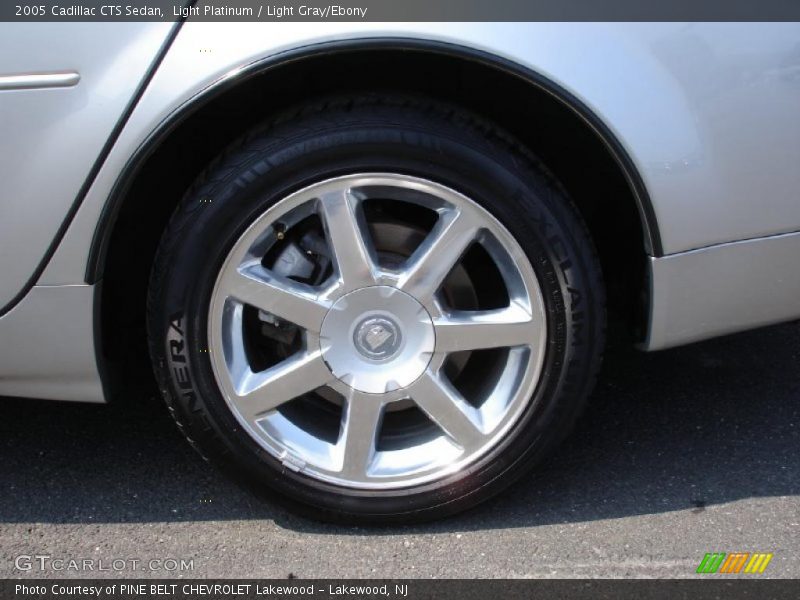Light Platinum / Light Gray/Ebony 2005 Cadillac CTS Sedan