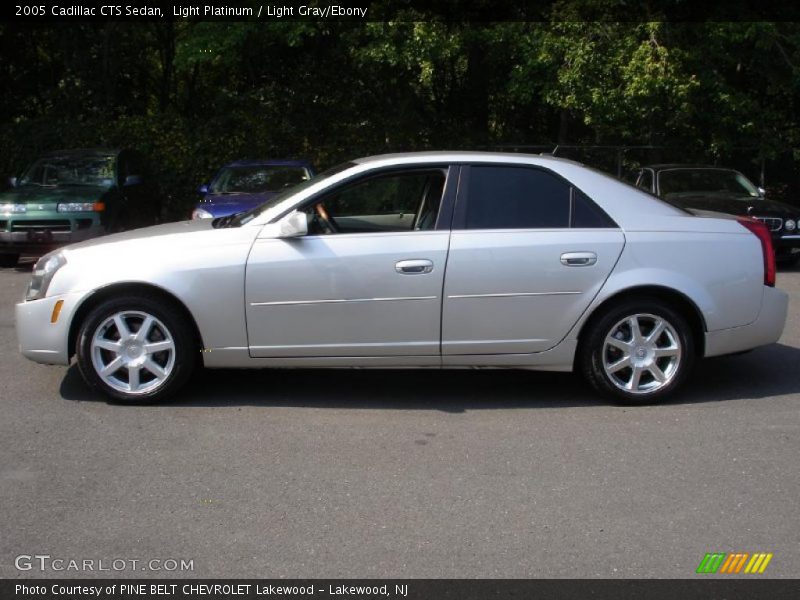 Light Platinum / Light Gray/Ebony 2005 Cadillac CTS Sedan