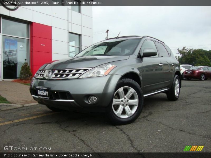 Platinum Pearl Metallic / Charcoal 2006 Nissan Murano SL AWD