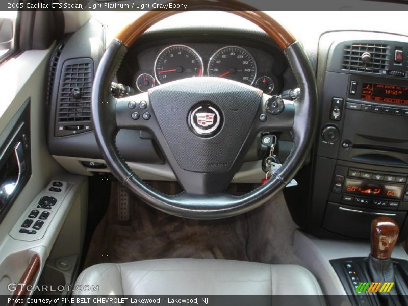 Light Platinum / Light Gray/Ebony 2005 Cadillac CTS Sedan