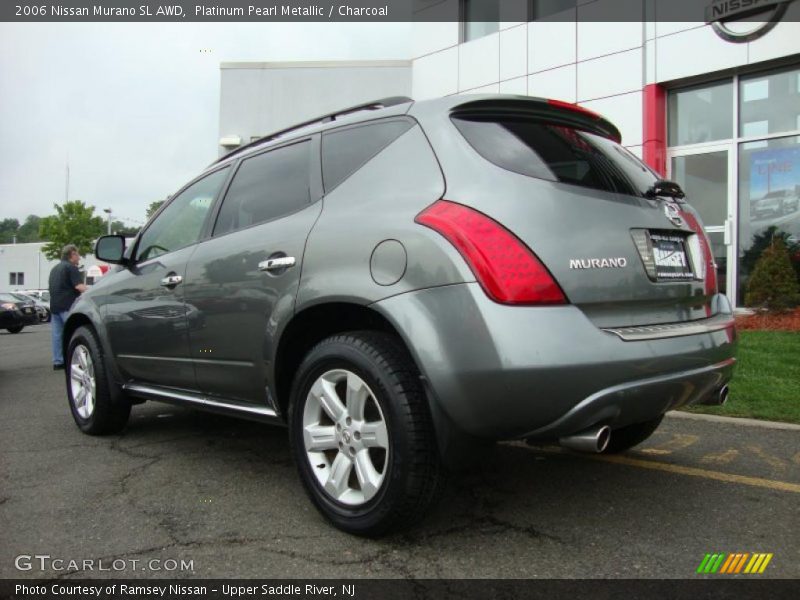 Platinum Pearl Metallic / Charcoal 2006 Nissan Murano SL AWD