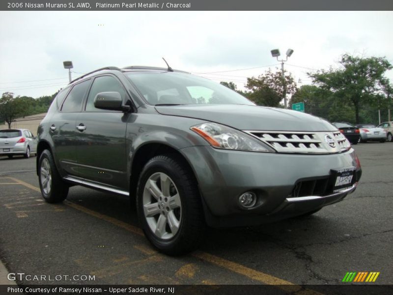 Platinum Pearl Metallic / Charcoal 2006 Nissan Murano SL AWD