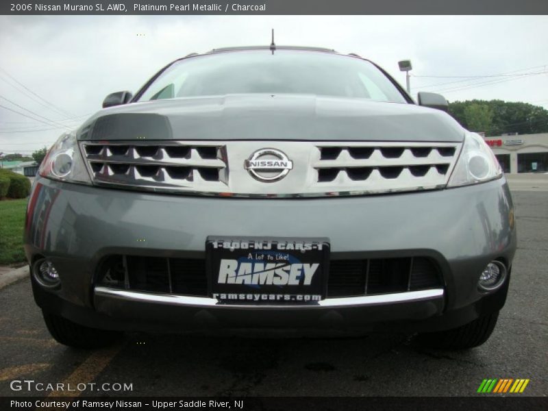 Platinum Pearl Metallic / Charcoal 2006 Nissan Murano SL AWD