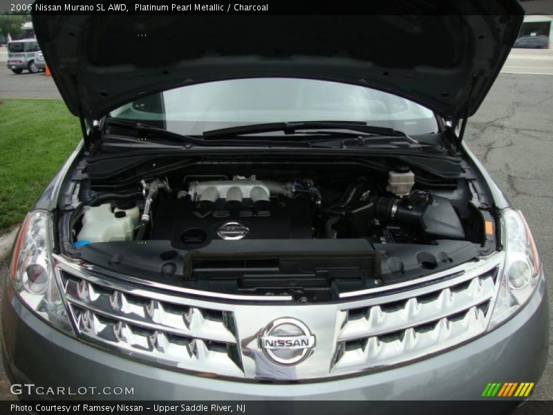 Platinum Pearl Metallic / Charcoal 2006 Nissan Murano SL AWD