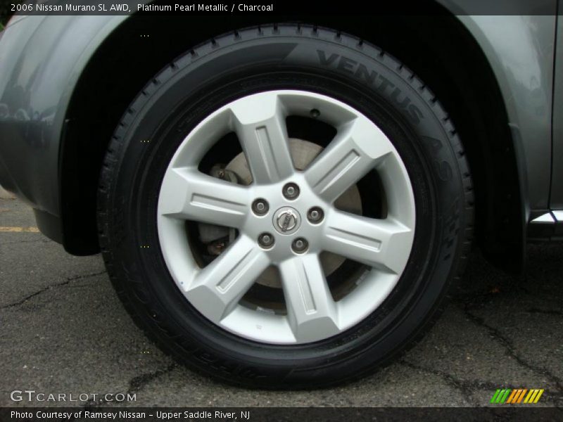 Platinum Pearl Metallic / Charcoal 2006 Nissan Murano SL AWD