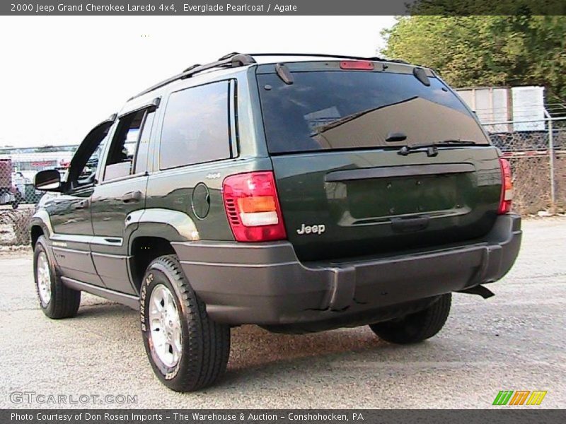 Everglade Pearlcoat / Agate 2000 Jeep Grand Cherokee Laredo 4x4