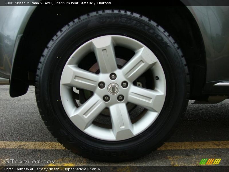 Platinum Pearl Metallic / Charcoal 2006 Nissan Murano SL AWD