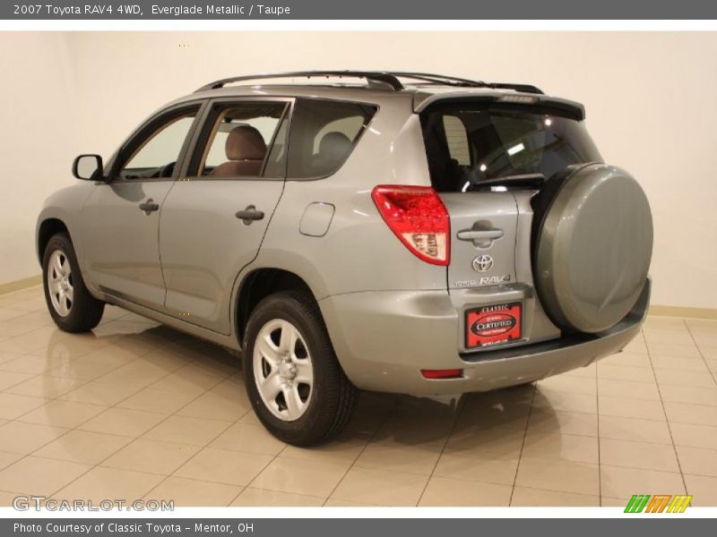 Everglade Metallic / Taupe 2007 Toyota RAV4 4WD