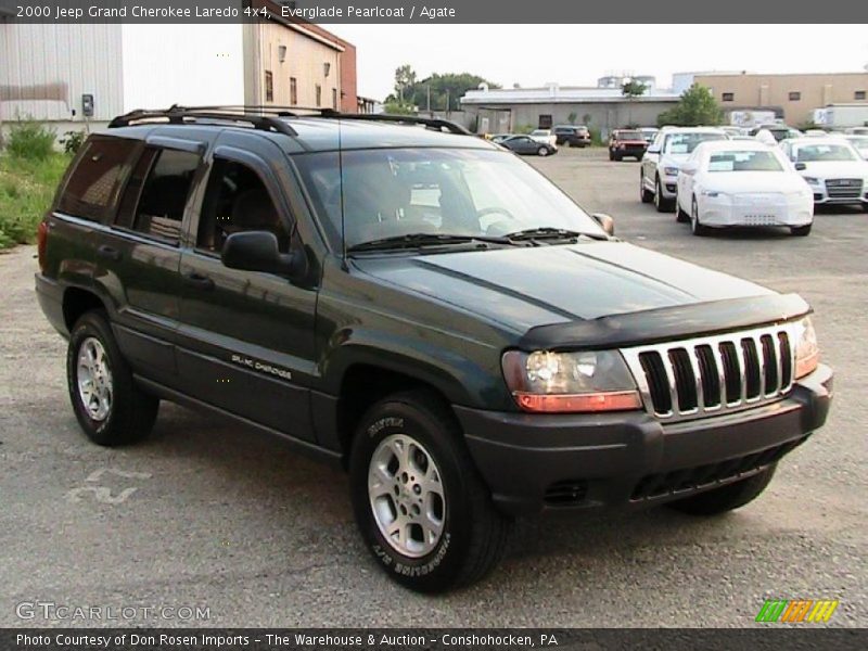 Everglade Pearlcoat / Agate 2000 Jeep Grand Cherokee Laredo 4x4