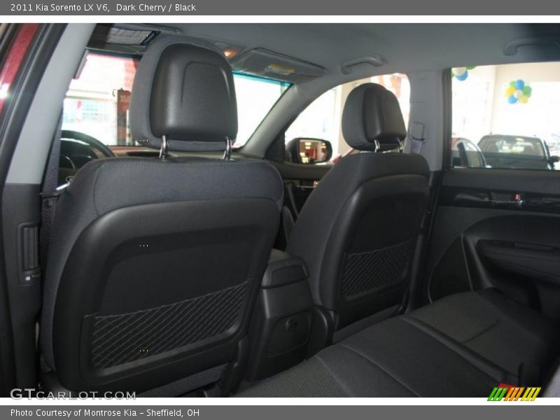Dark Cherry / Black 2011 Kia Sorento LX V6