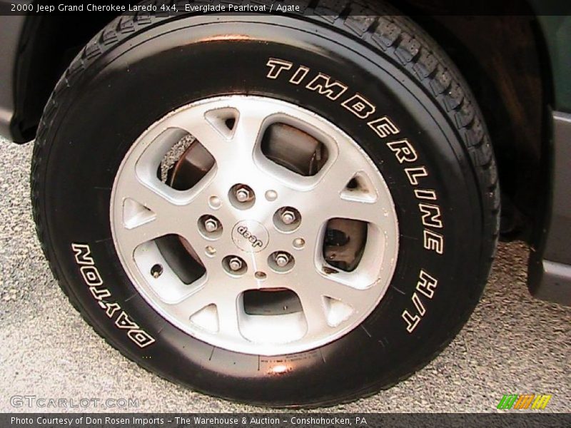 Everglade Pearlcoat / Agate 2000 Jeep Grand Cherokee Laredo 4x4