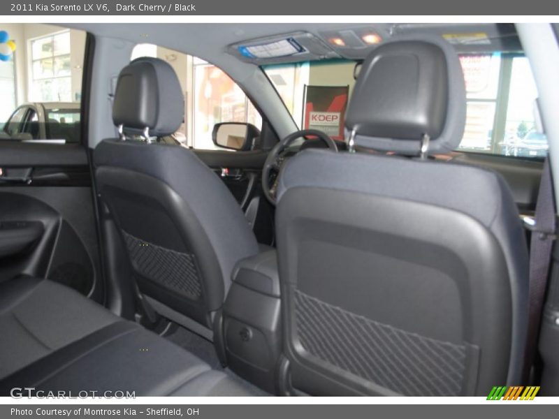 Dark Cherry / Black 2011 Kia Sorento LX V6