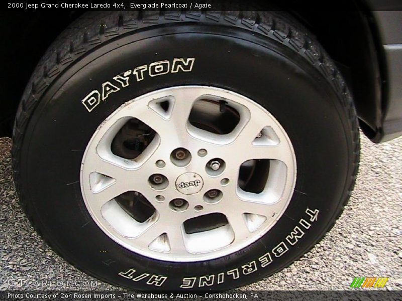 Everglade Pearlcoat / Agate 2000 Jeep Grand Cherokee Laredo 4x4