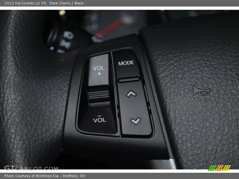 Dark Cherry / Black 2011 Kia Sorento LX V6