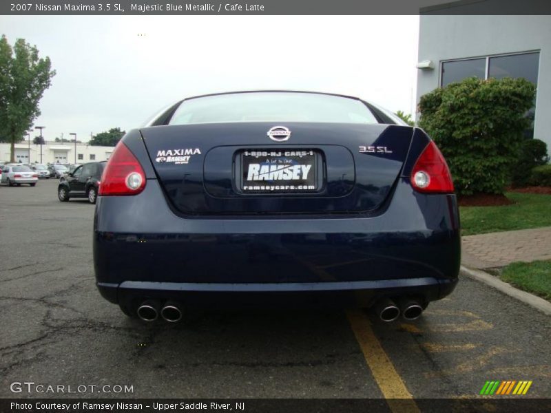 Majestic Blue Metallic / Cafe Latte 2007 Nissan Maxima 3.5 SL