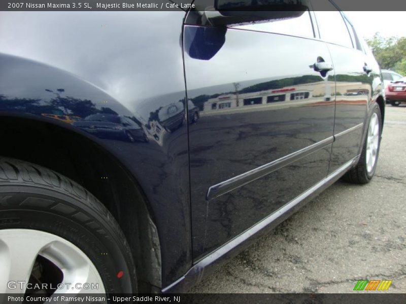 Majestic Blue Metallic / Cafe Latte 2007 Nissan Maxima 3.5 SL
