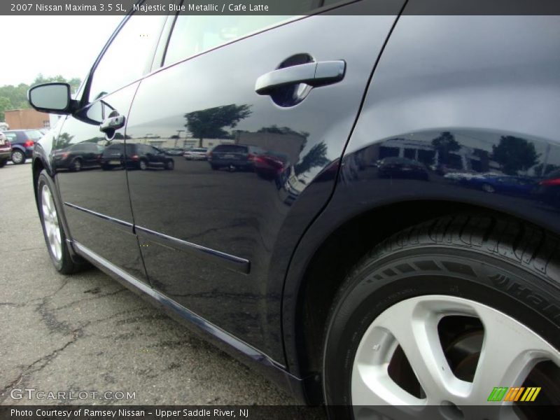 Majestic Blue Metallic / Cafe Latte 2007 Nissan Maxima 3.5 SL