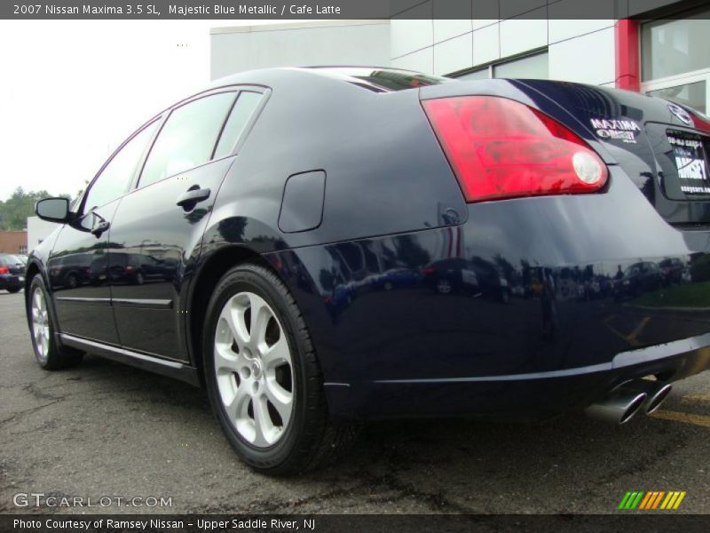 Majestic Blue Metallic / Cafe Latte 2007 Nissan Maxima 3.5 SL
