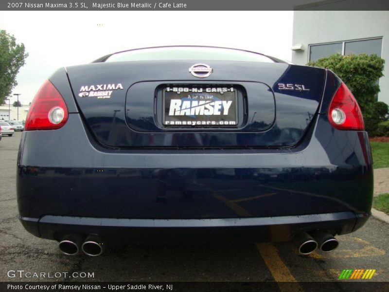 Majestic Blue Metallic / Cafe Latte 2007 Nissan Maxima 3.5 SL