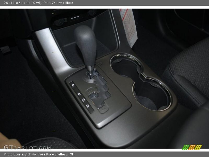 Dark Cherry / Black 2011 Kia Sorento LX V6