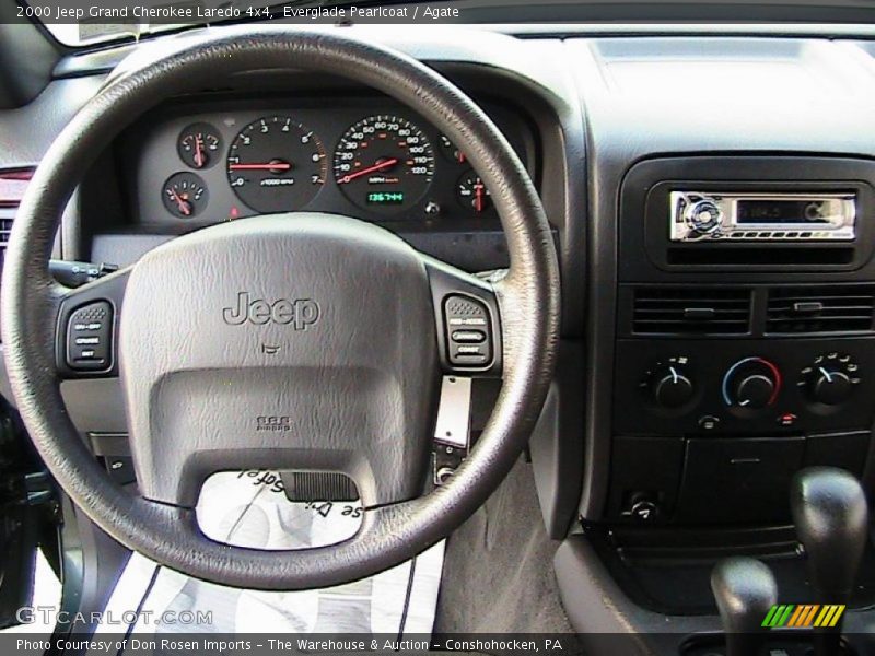 Everglade Pearlcoat / Agate 2000 Jeep Grand Cherokee Laredo 4x4