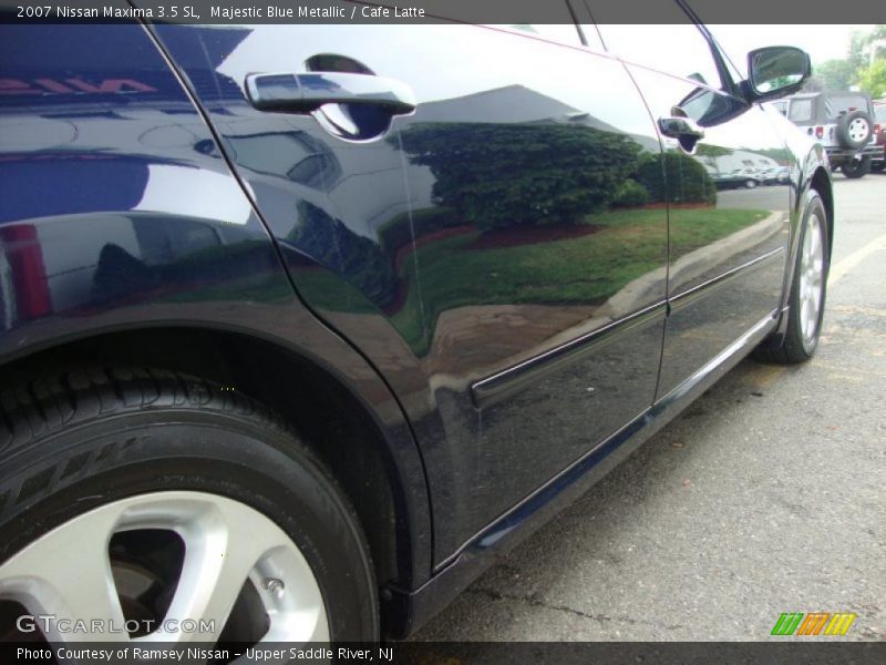 Majestic Blue Metallic / Cafe Latte 2007 Nissan Maxima 3.5 SL