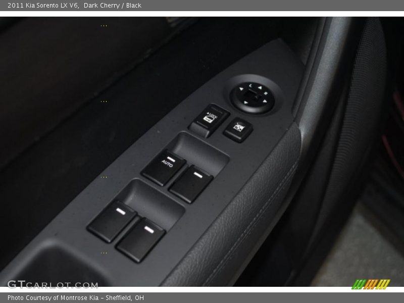 Dark Cherry / Black 2011 Kia Sorento LX V6