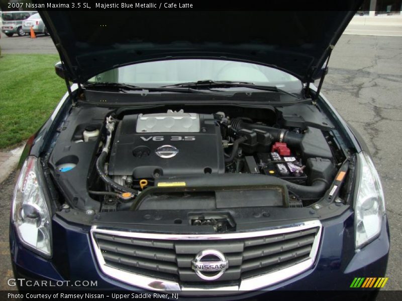 Majestic Blue Metallic / Cafe Latte 2007 Nissan Maxima 3.5 SL