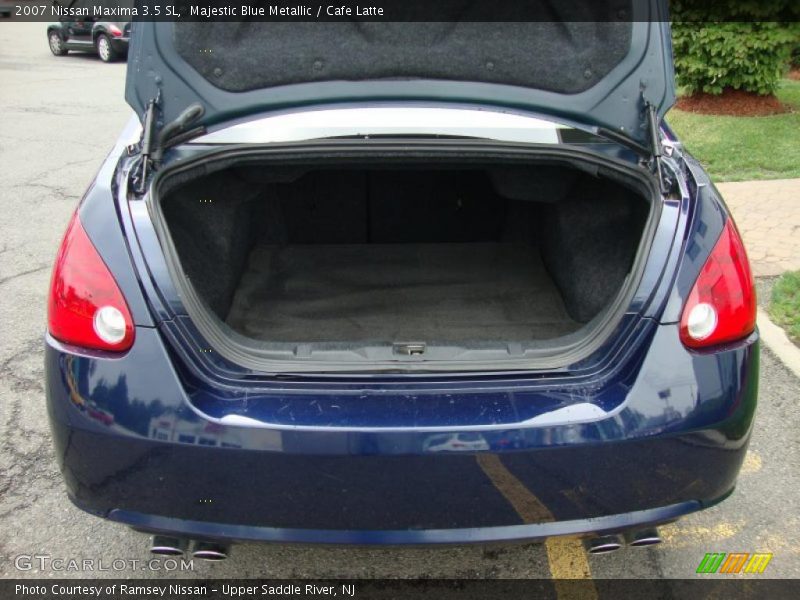Majestic Blue Metallic / Cafe Latte 2007 Nissan Maxima 3.5 SL