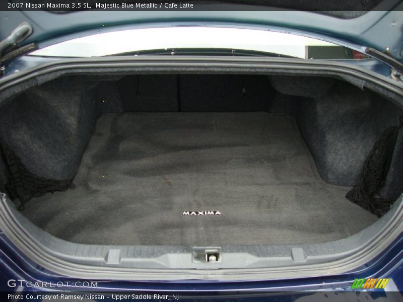 Majestic Blue Metallic / Cafe Latte 2007 Nissan Maxima 3.5 SL