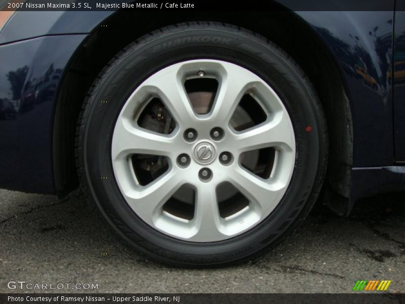 Majestic Blue Metallic / Cafe Latte 2007 Nissan Maxima 3.5 SL