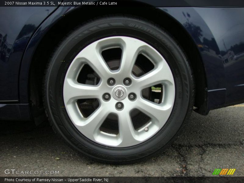 Majestic Blue Metallic / Cafe Latte 2007 Nissan Maxima 3.5 SL