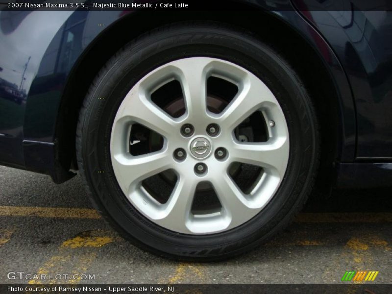 Majestic Blue Metallic / Cafe Latte 2007 Nissan Maxima 3.5 SL