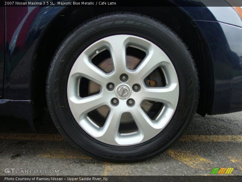 Majestic Blue Metallic / Cafe Latte 2007 Nissan Maxima 3.5 SL