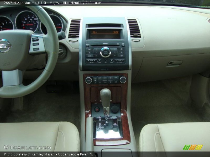 Majestic Blue Metallic / Cafe Latte 2007 Nissan Maxima 3.5 SL