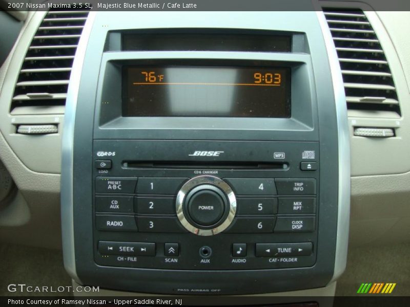 Majestic Blue Metallic / Cafe Latte 2007 Nissan Maxima 3.5 SL