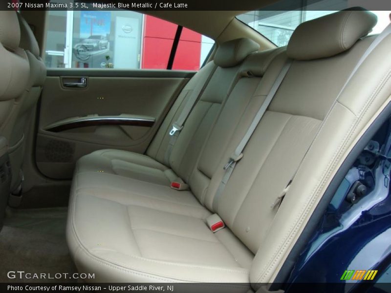 Majestic Blue Metallic / Cafe Latte 2007 Nissan Maxima 3.5 SL