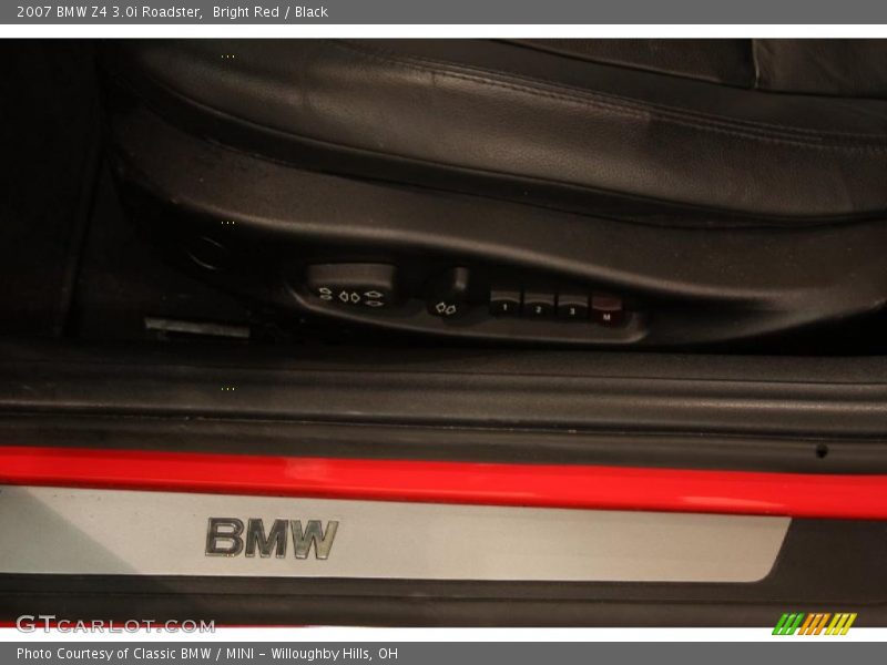 Bright Red / Black 2007 BMW Z4 3.0i Roadster