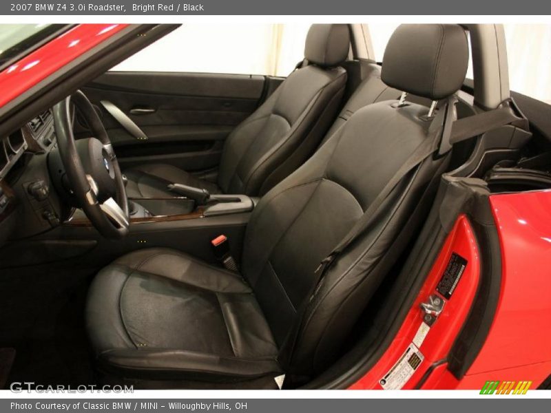 Bright Red / Black 2007 BMW Z4 3.0i Roadster