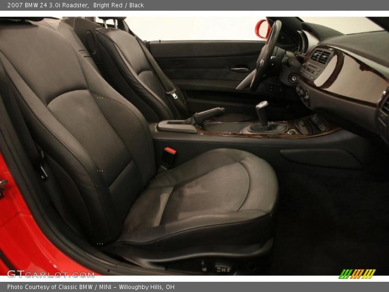 Bright Red / Black 2007 BMW Z4 3.0i Roadster